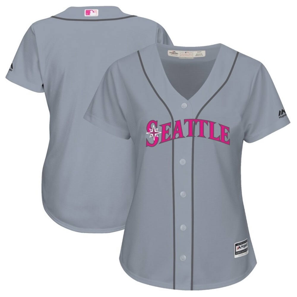 Womens pink Mariners Jersey